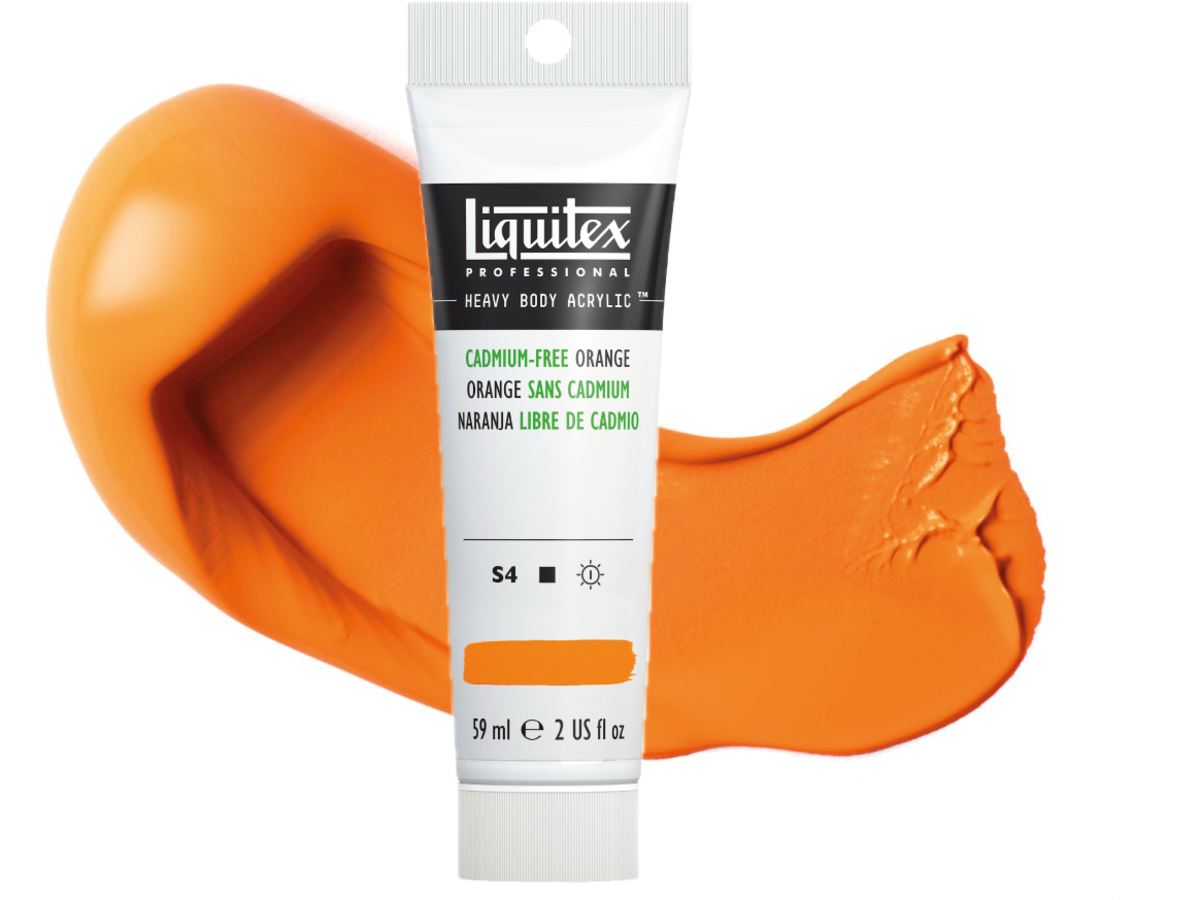 LIQUITEX HEAVY BODY 59ML 892 KADMIUM FREI ORANGE 1