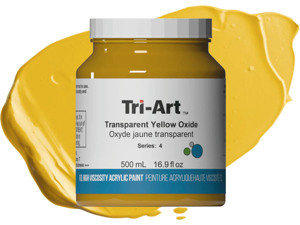 TRI-ART ACRYLFARBE 500ML S1 OXIDGELB 1