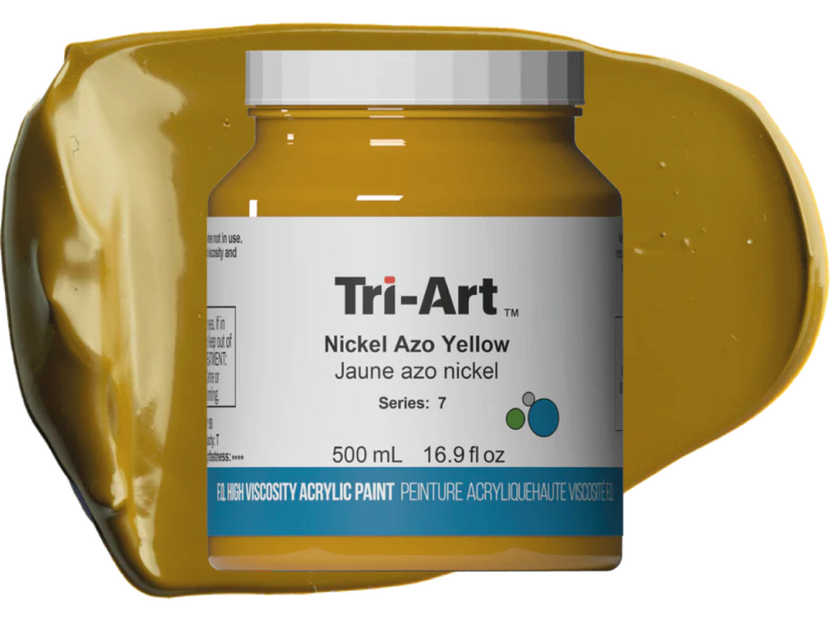 TRI-ART ACRYLFARBE 500ML S7 NICKEL AZO GELB 1