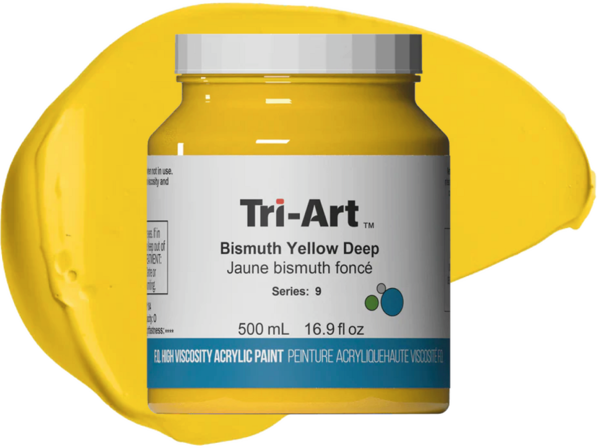 TRI-ART ACRYLFARBE 500ML S9  BISMUTHGELB DUNKEL 1