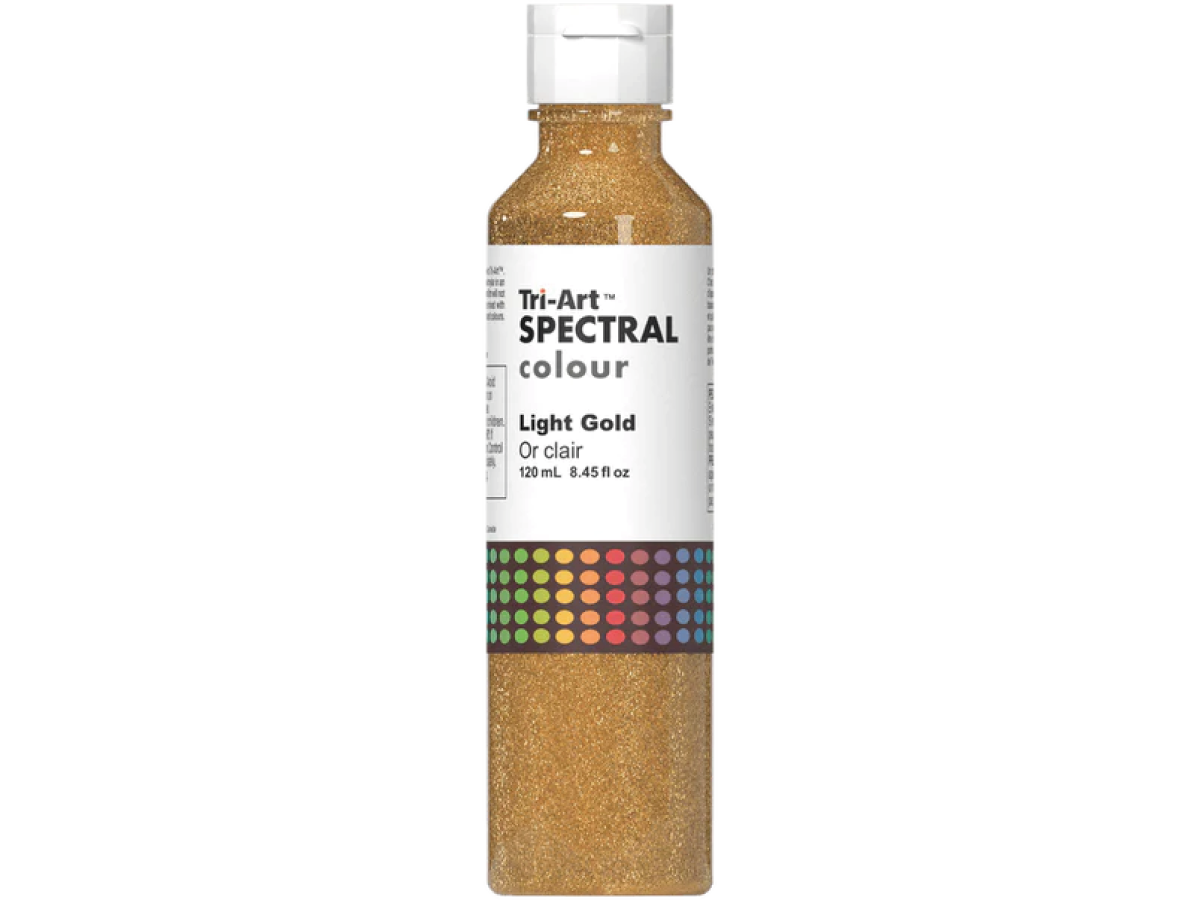 TRI-ART SPECTRAL COLOUR 120ML LIGHT GOLD 1