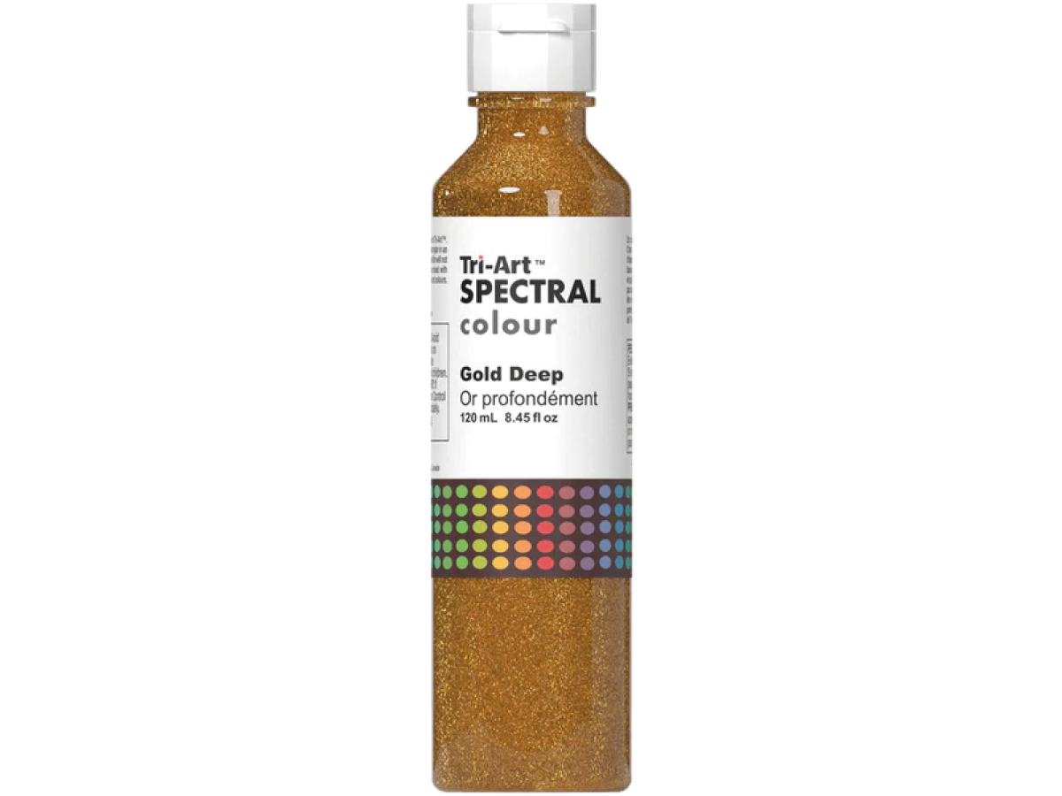 TRI-ART SPECTRAL COLOUR 120ML DEEP GOLD 1
