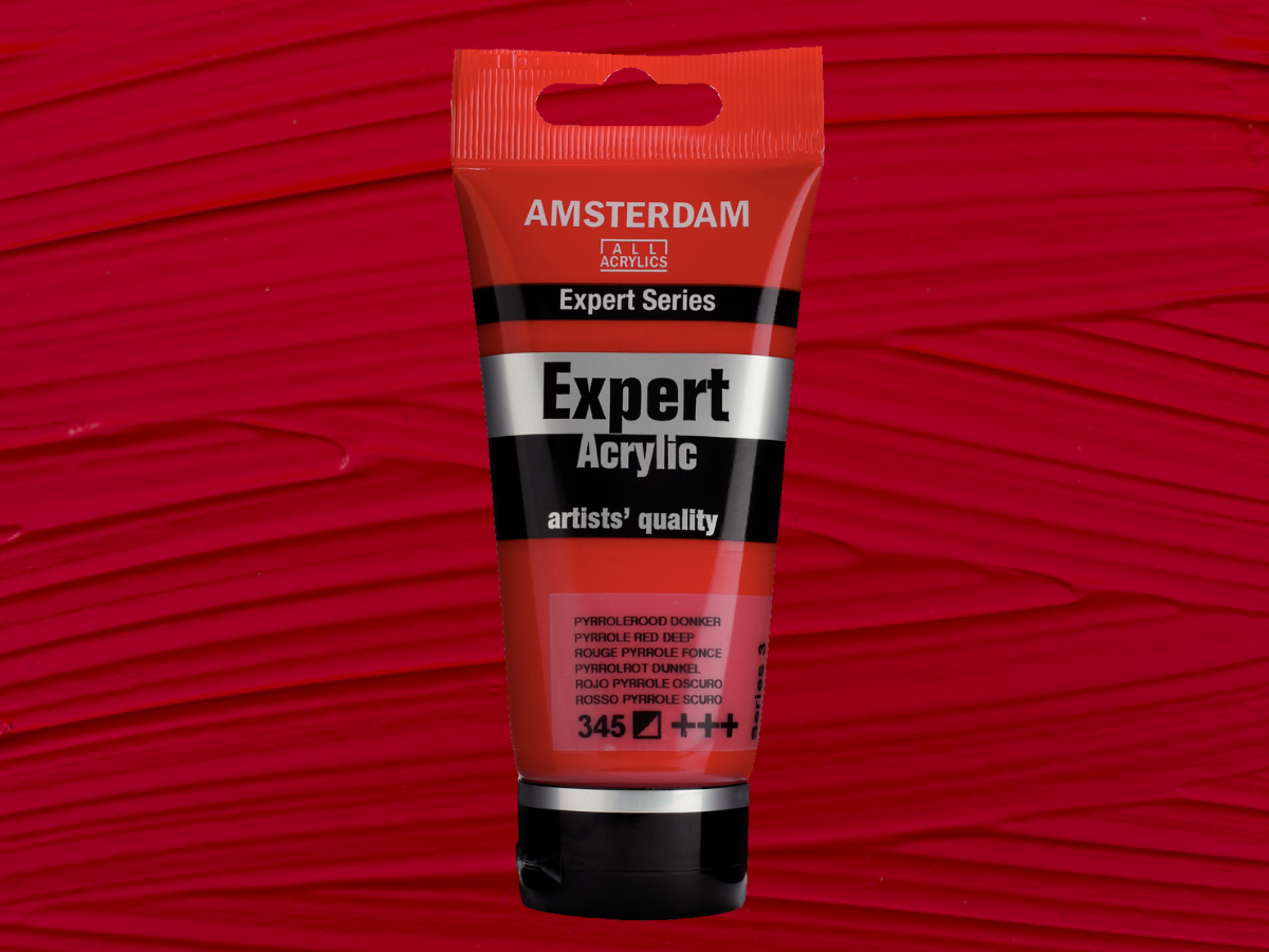 AMSTERDAM EXPERT 75ML 345 SERIE 3 PYRROLEROT DUNKEL 1