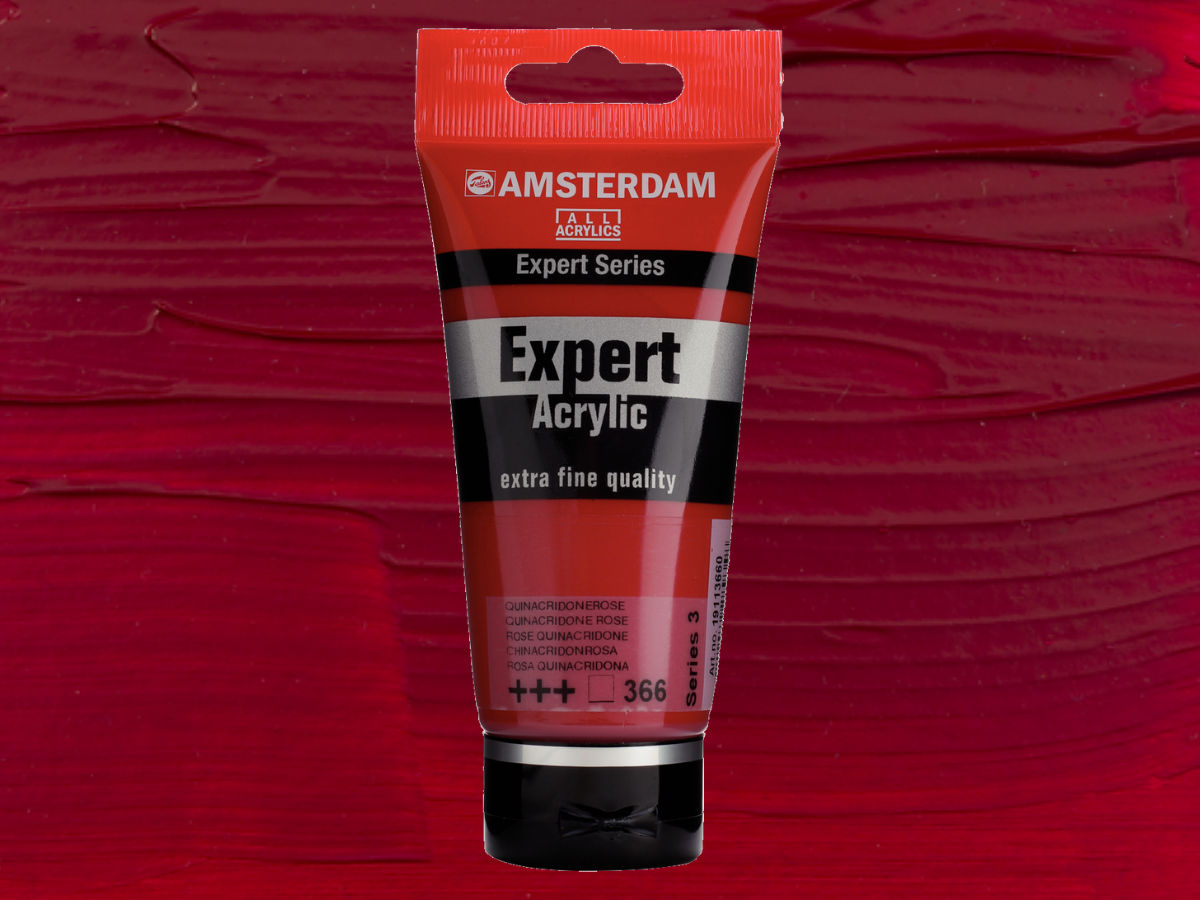 AMSTERDAM EXPERT 75ML 366 SERIE 3 CHINACRIDONROSA 1
