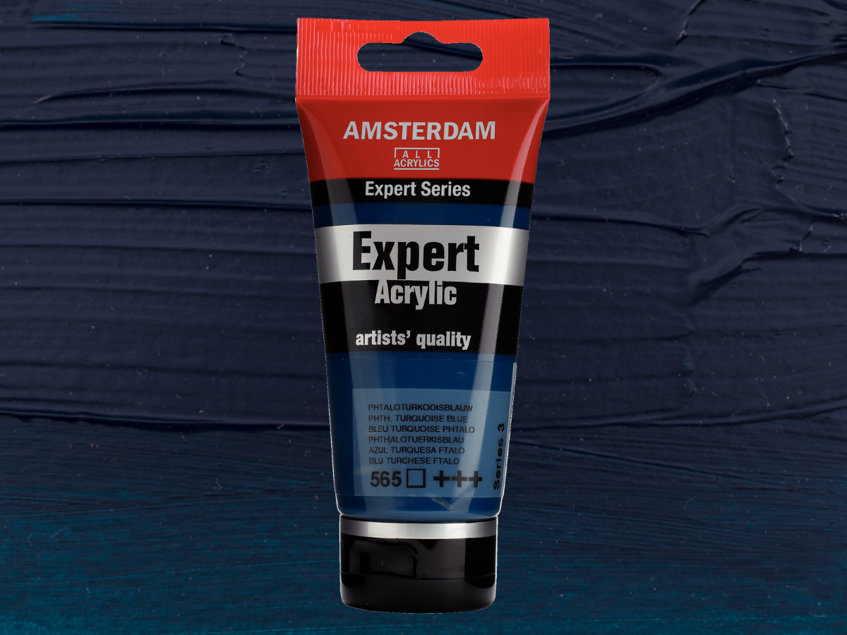 AMSTERDAM EXPERT 75ML 565 SERIE 3 PHTHALOTÜRKISBLAU 1