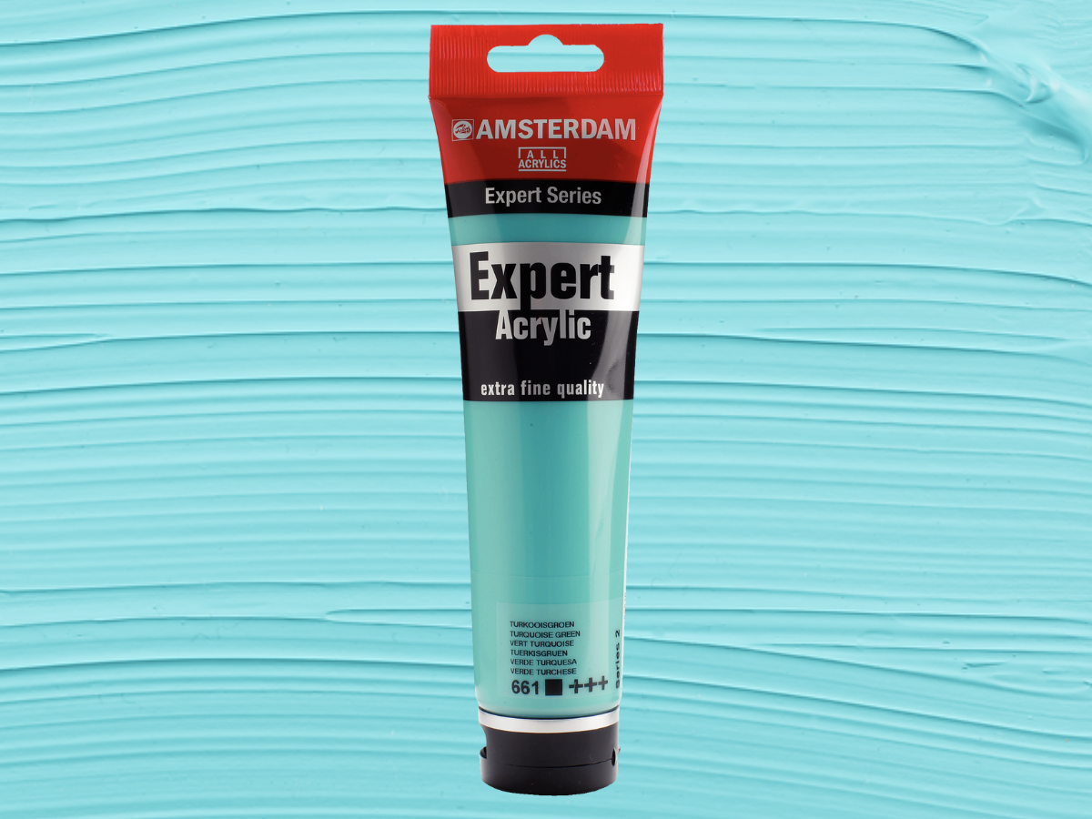 AMSTERDAM EXPERT 150ML 661 SERIE 2 TÜRKISGRÜN 1
