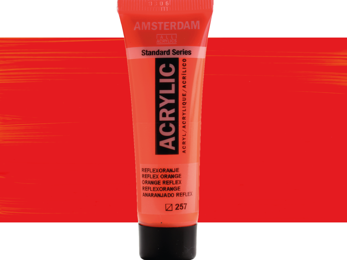 TALENS AMSTERDAM STANDARD 20ML 257 RELFEXFLORANGE 1