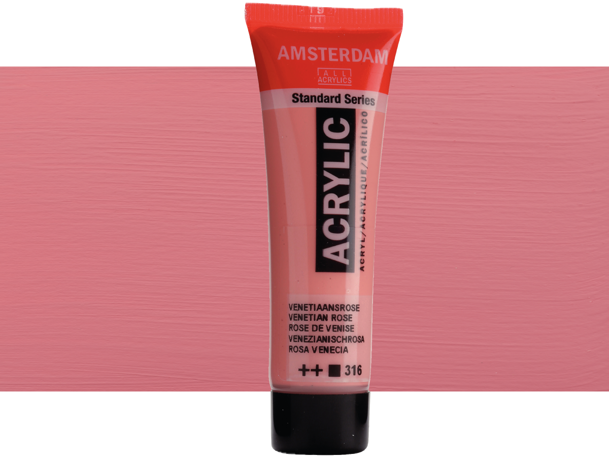 TALENS AMSTERDAM STANDARD 20ML 316 VENEZIANROSA 1