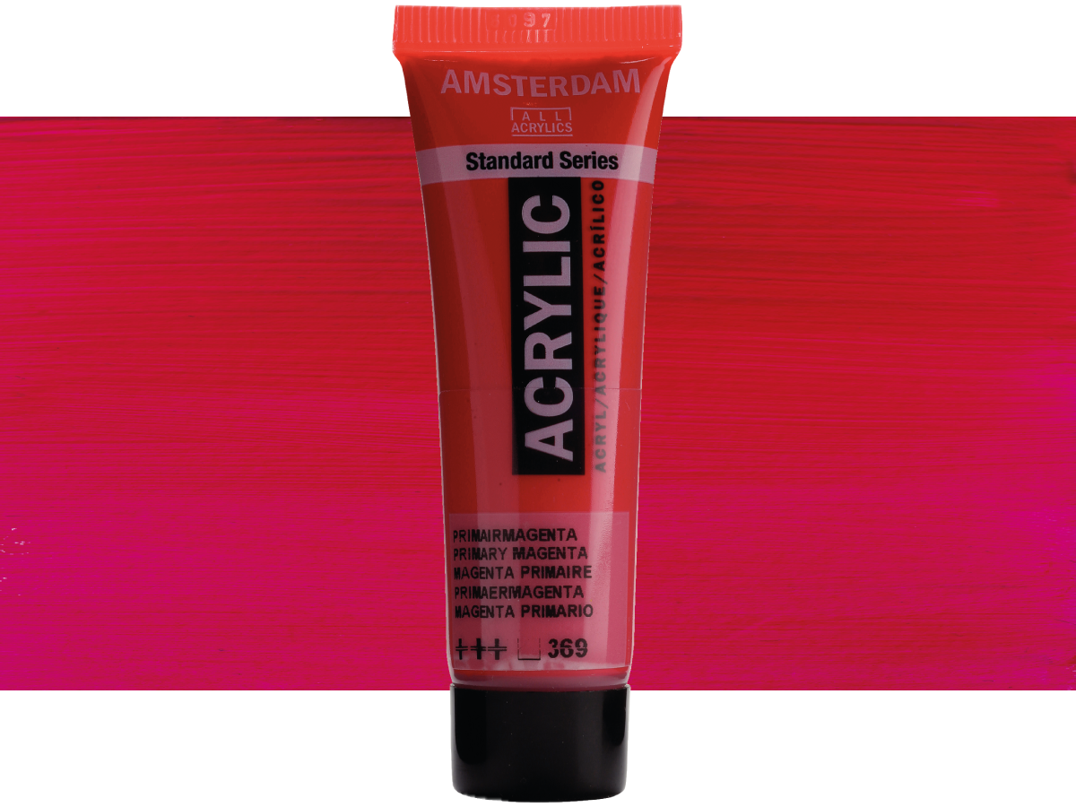TALENS AMSTERDAM STANDARD 20ML 369 PRIMÄR MAGENTA 1