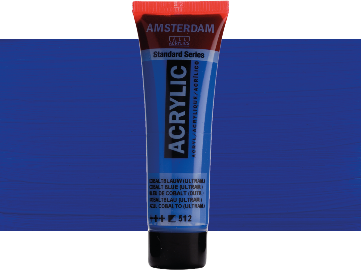 TALENS AMSTERDAM STANDARD 20ML 512 KOBALTBLAU ULTRAMARIN 1