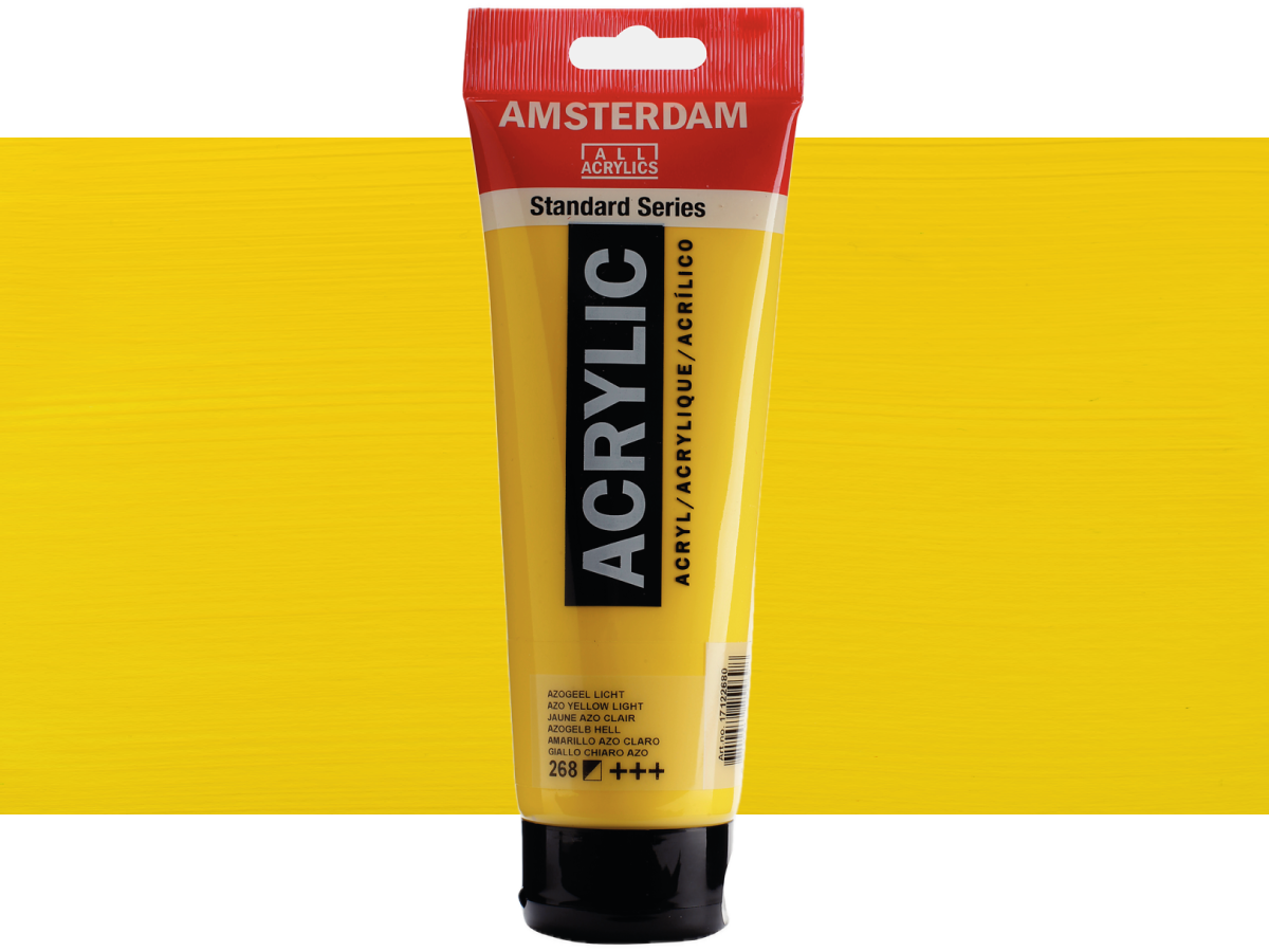 TALENS AMSTERDAM STANDARD ACRYL 250ML 268 AZOGELB HELL 1