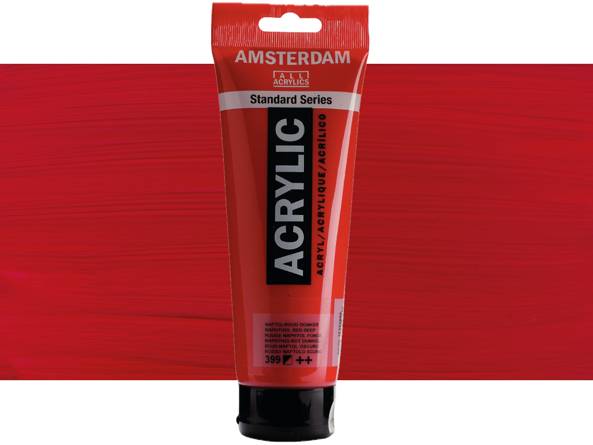 TALENS AMSTERDAM STANDARD ACRYL 250ML 399 NAPHTHOLROT DUNKEL 1