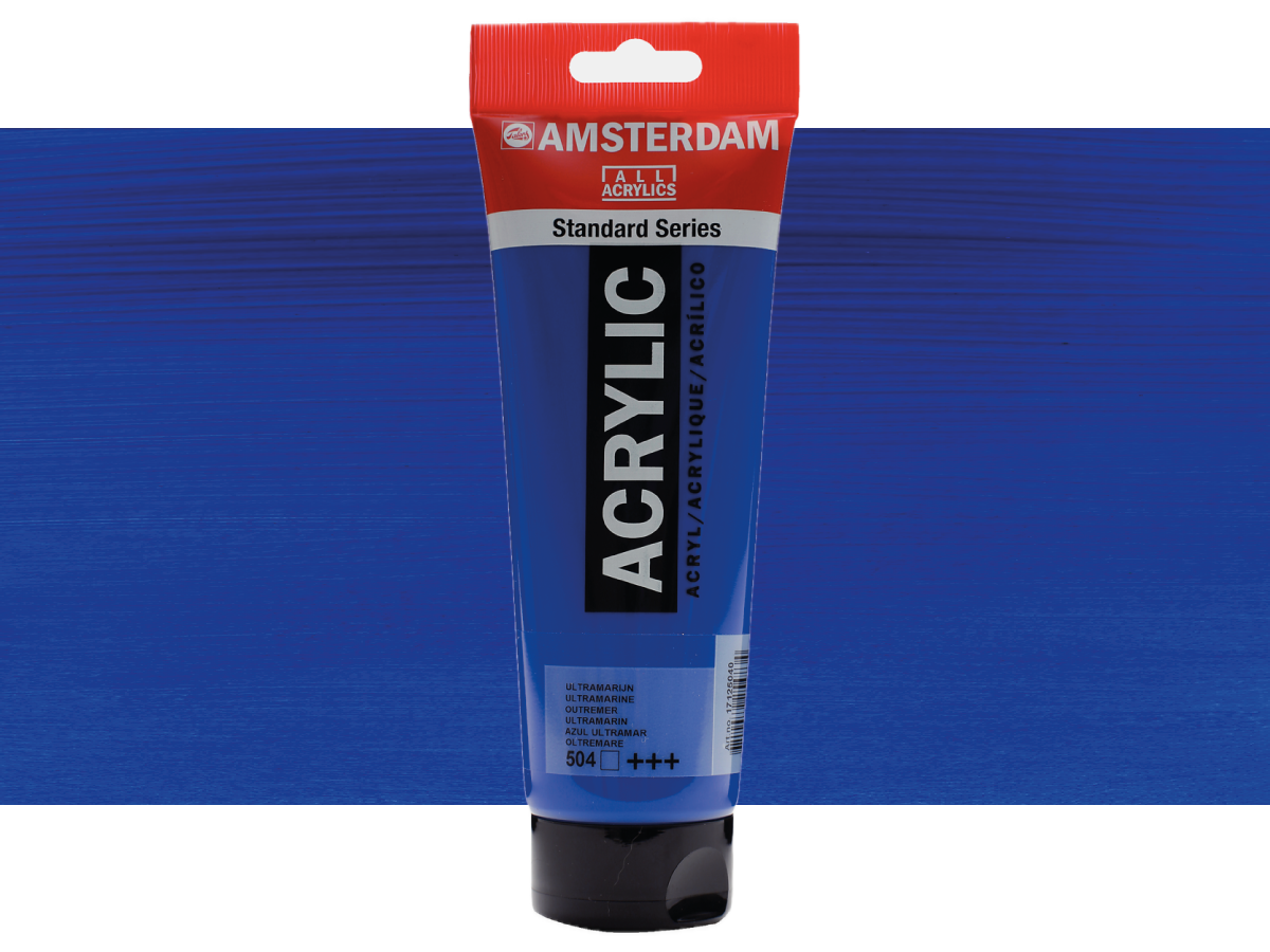 TALENS AMSTERDAM STANDARD ACRYL 250ML 504 ULTRAMARIN 1