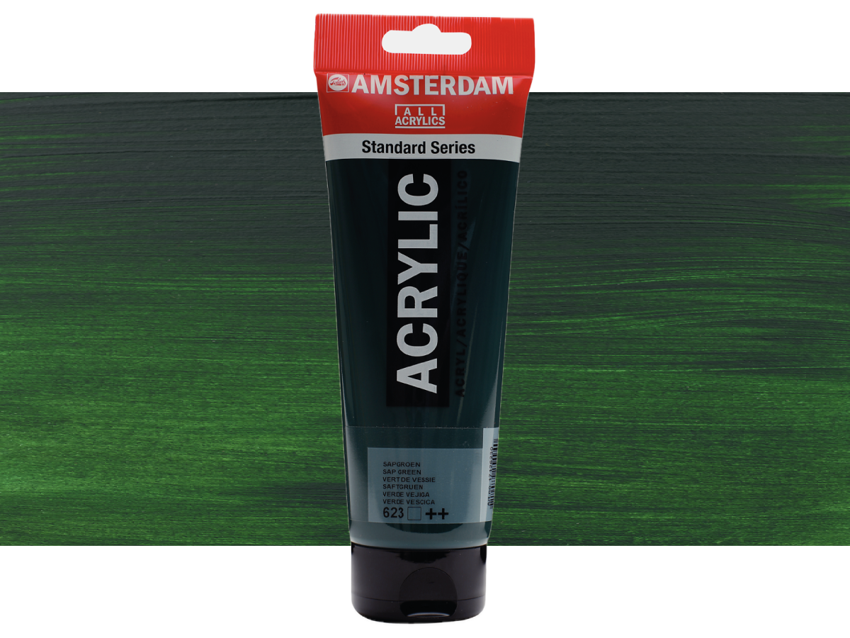 TALENS AMSTERDAM STANDARD ACRYL 250ML 622 OLIVGRÜN DUNKEL 1