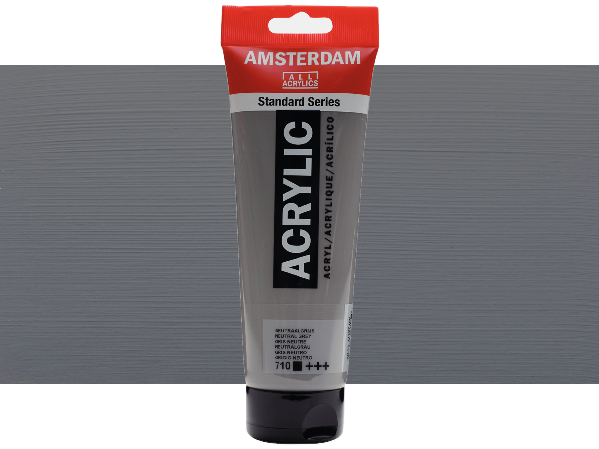 TALENS AMSTERDAM STANDARD ACRYL 250ML 710 NEUTRALGRAU 1