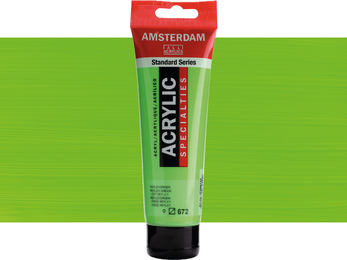 TALENS AMSTERDAM STANDARD ACRYL 120ML 672 REFLEX GRUN 1