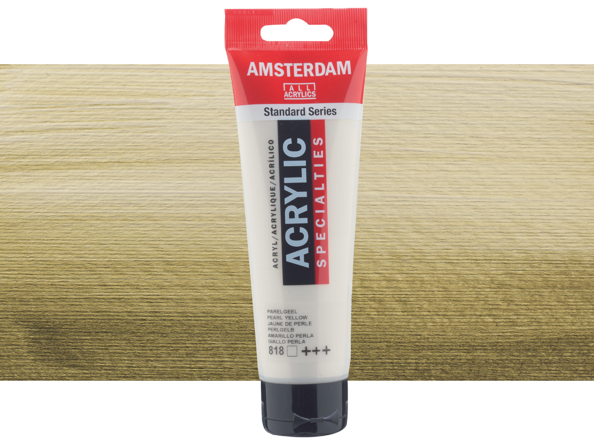 TALENS AMSTERDAM STANDARD ACRYL 120ML 818 PERLGELB 1