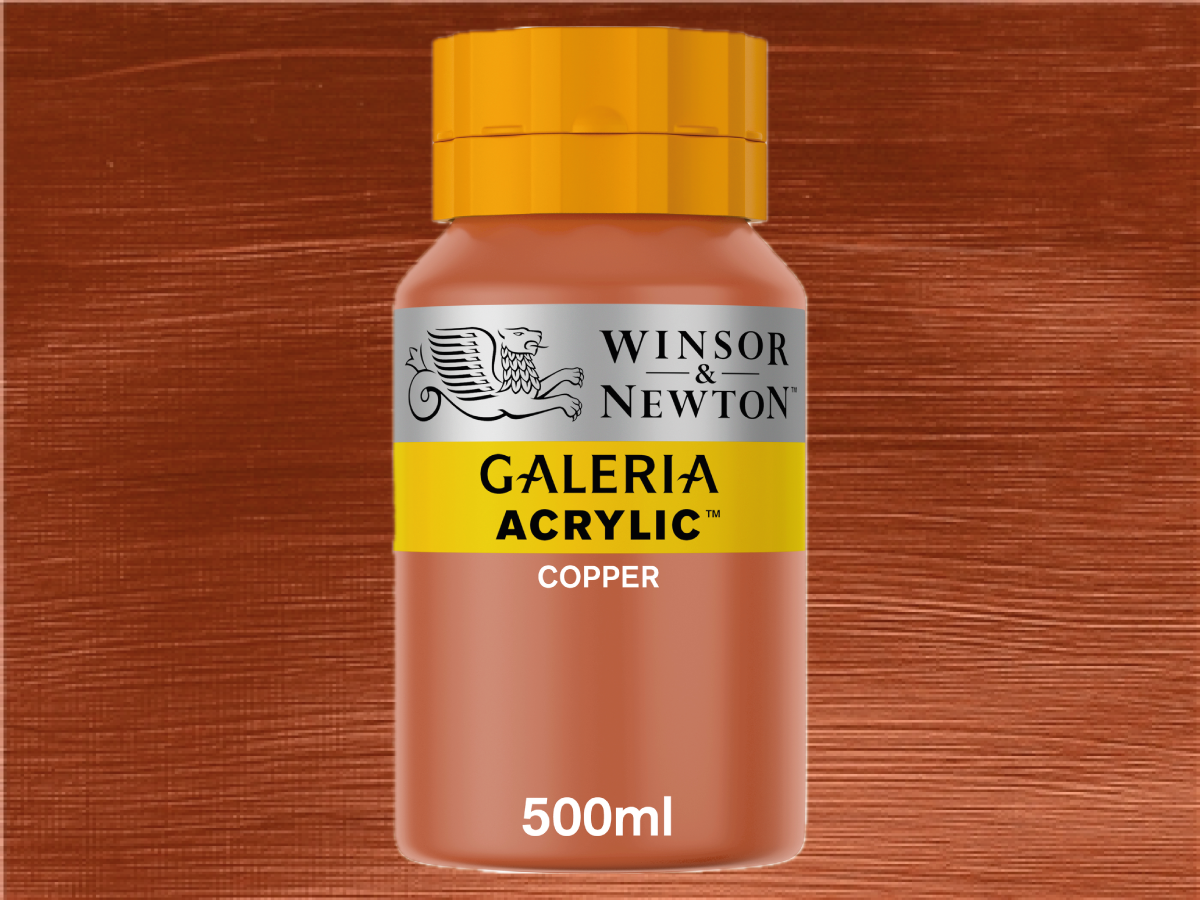 WINSOR & NEWTON GALERIA 500ML 214 KUPFER 1