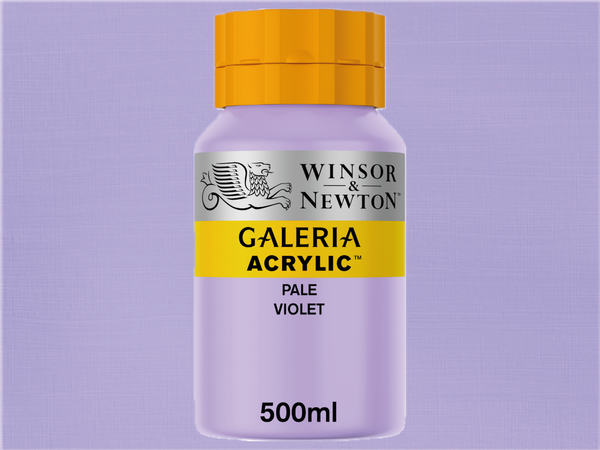 WINSOR & NEWTON GALERIA 500ML 444 VIOLETT HELL 1