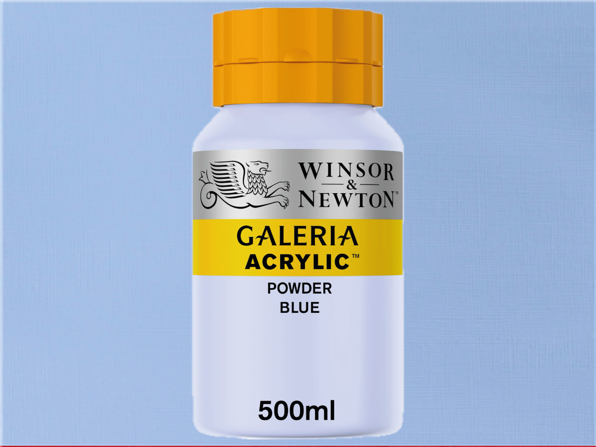 WINSOR & NEWTON GALERIA 500ML 446 PUDERBLAU 1