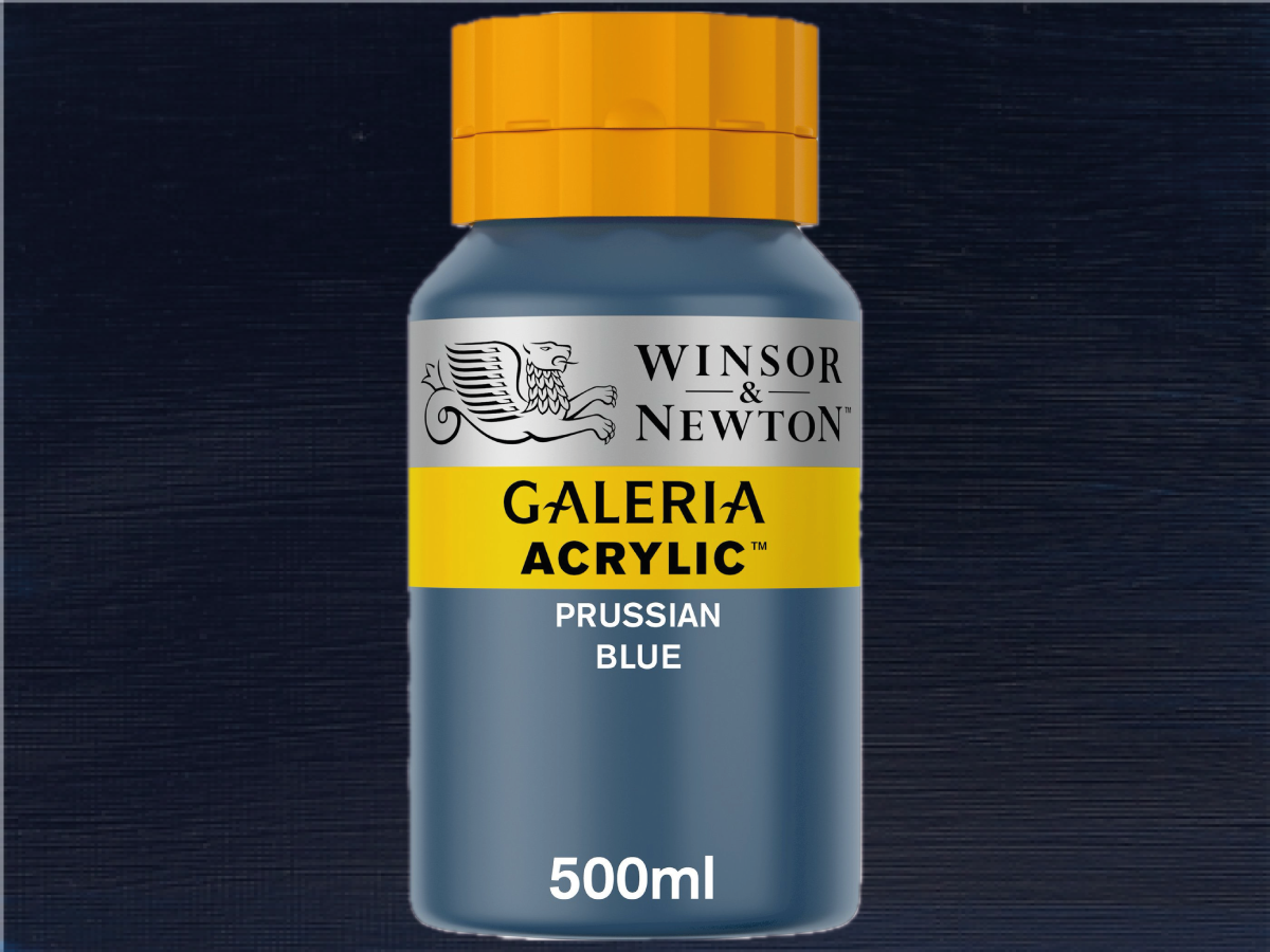 WINSOR & NEWTON GALERIA 500ML 541 PREUSSISCHBLAU 1