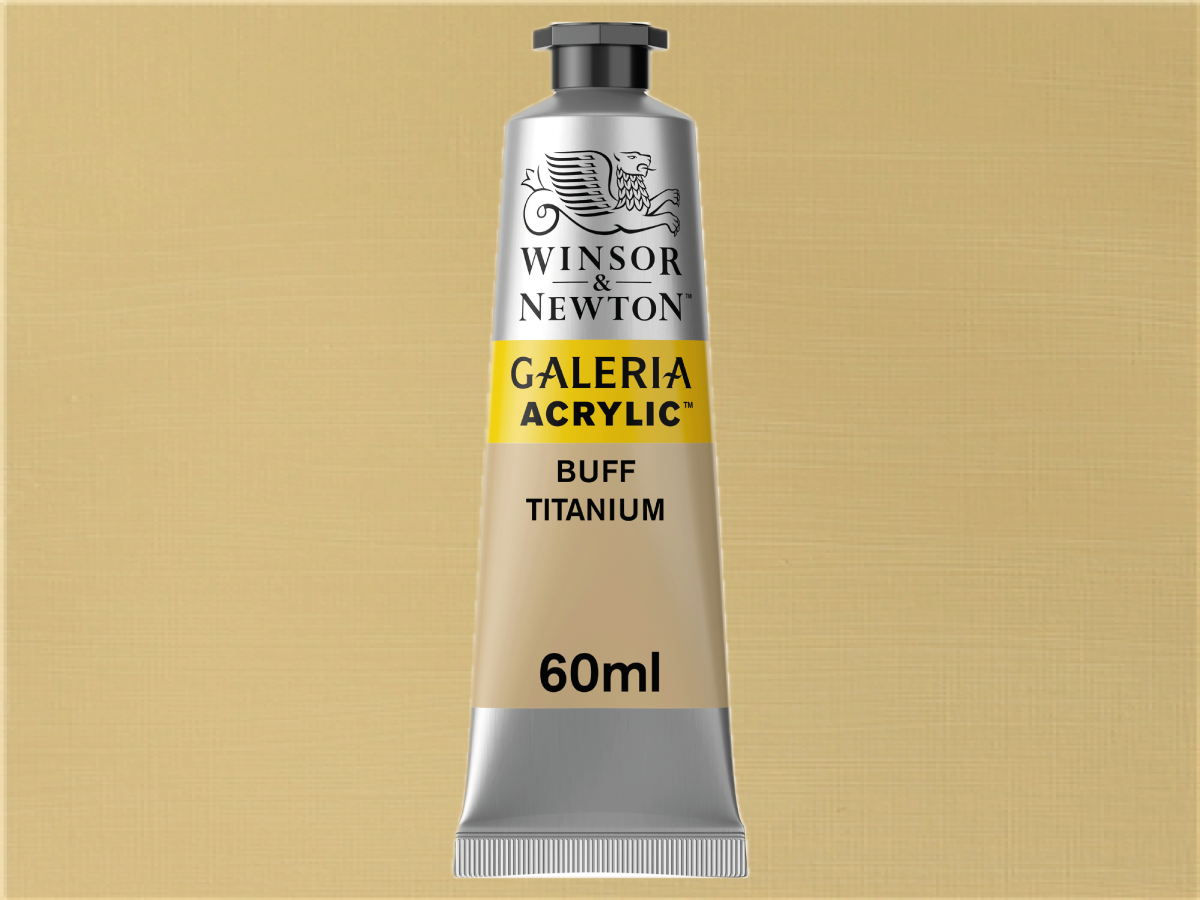 WINSOR & NEWTON GALERIA ACRYLIC 60ML SERIE 1 060 BUFF TITANIUM 1