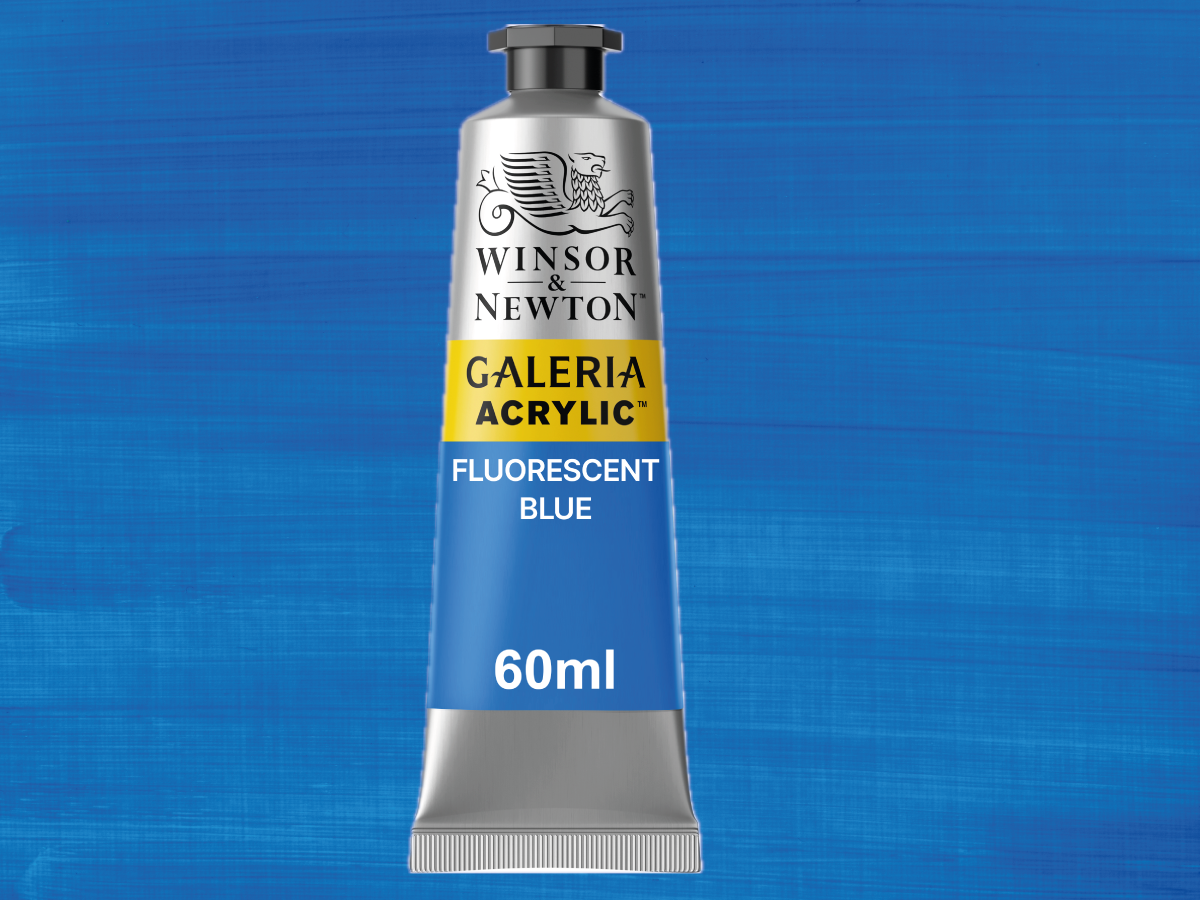 WINSOR & NEWTON GALERIA  ACRYLFARBE 60ML 463 FLOUR BLUE 1