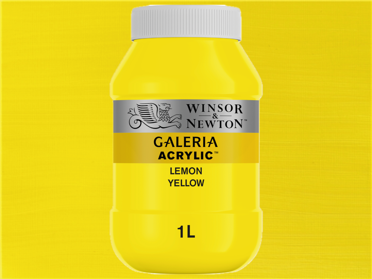 WINSOR & NEWTON GALERIA  1L  346  ZITRONENGELB 1