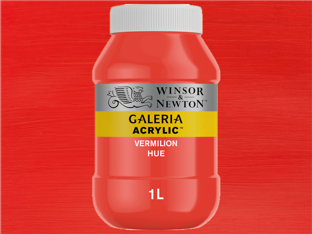 WINSOR & NEWTON GALERIA  1L  682  ZINNOBERROT TON 1