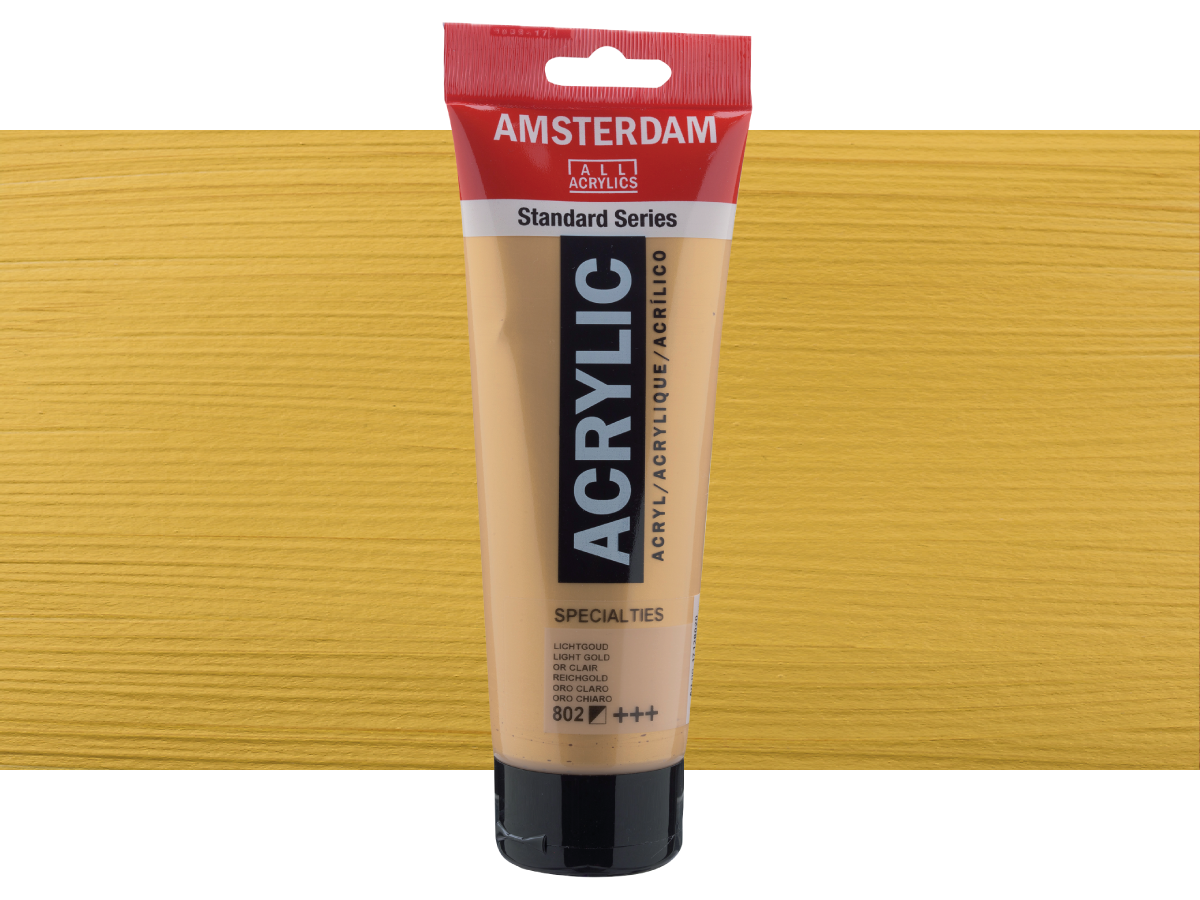 TALENS AMSTERDAM ACRYL  250ML SPECIALTIES  HELL GOLD 1