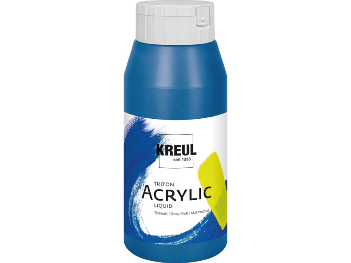 KREUL TRITON ACRYLIC LIQUID 750ML 028 PRIMÄRBLAU 1