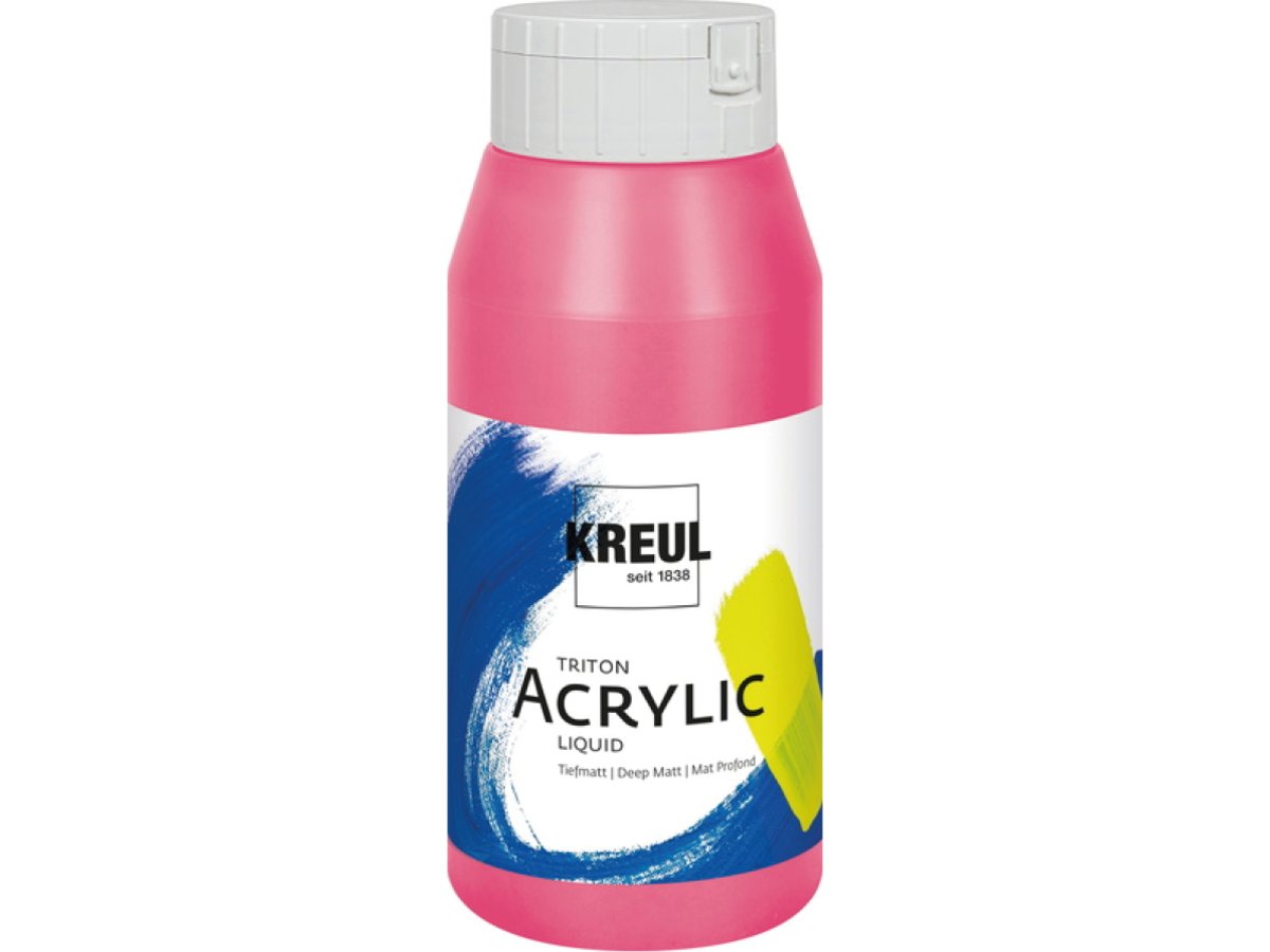 KREUL TRITON ACRYLIC LIQUID 750ML 042 VIOLETTROT 1