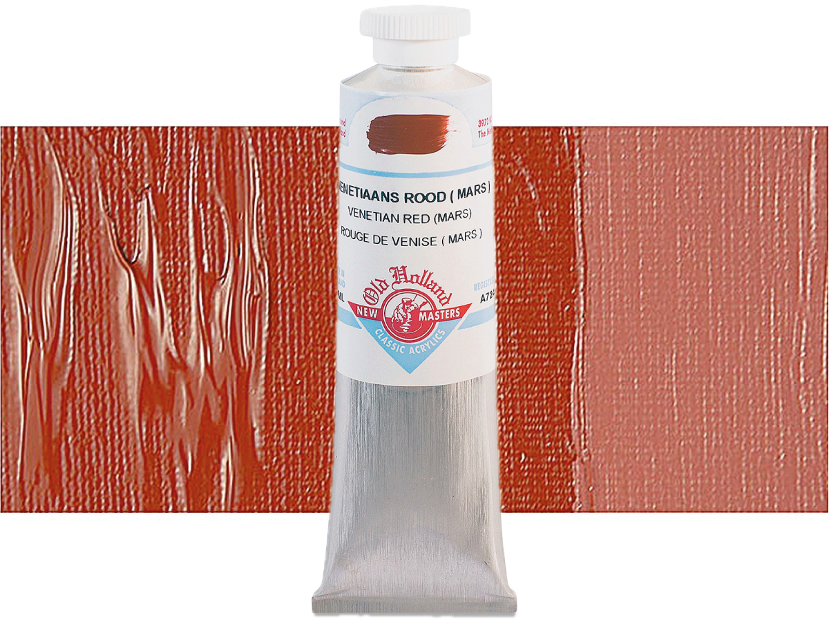 OLD HOLLAND NEW MASTERS ACRYL 60ML SERIE A VENETIAN RED (MARS) 724 1