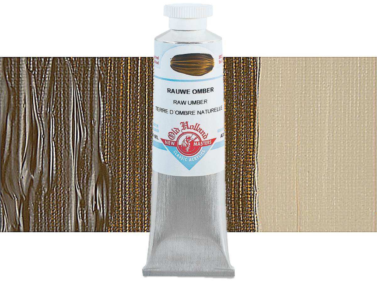 OLD HOLLAND NEW MASTERS ACRYL 60ML SERIE A RAW UMBER 729 1