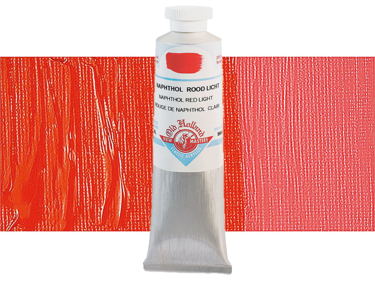 OLD HOLLAND NEW MASTERS ACRYL 60ML SERIE B NAPHTHALO RED LIGHT 647 1