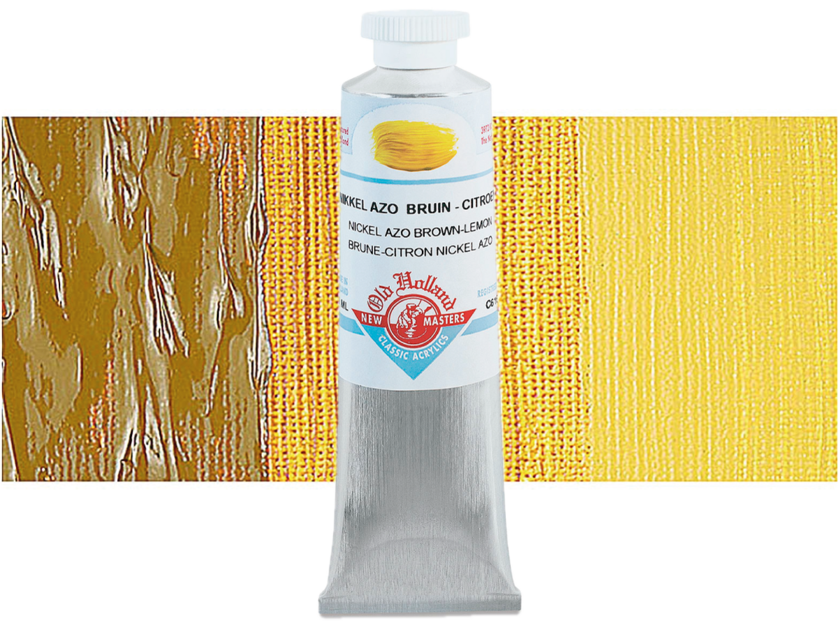 OLD HOLLAND NEW MASTERS ACRYL 60ML SERIE C AZO BROWN-LEMON 616 1