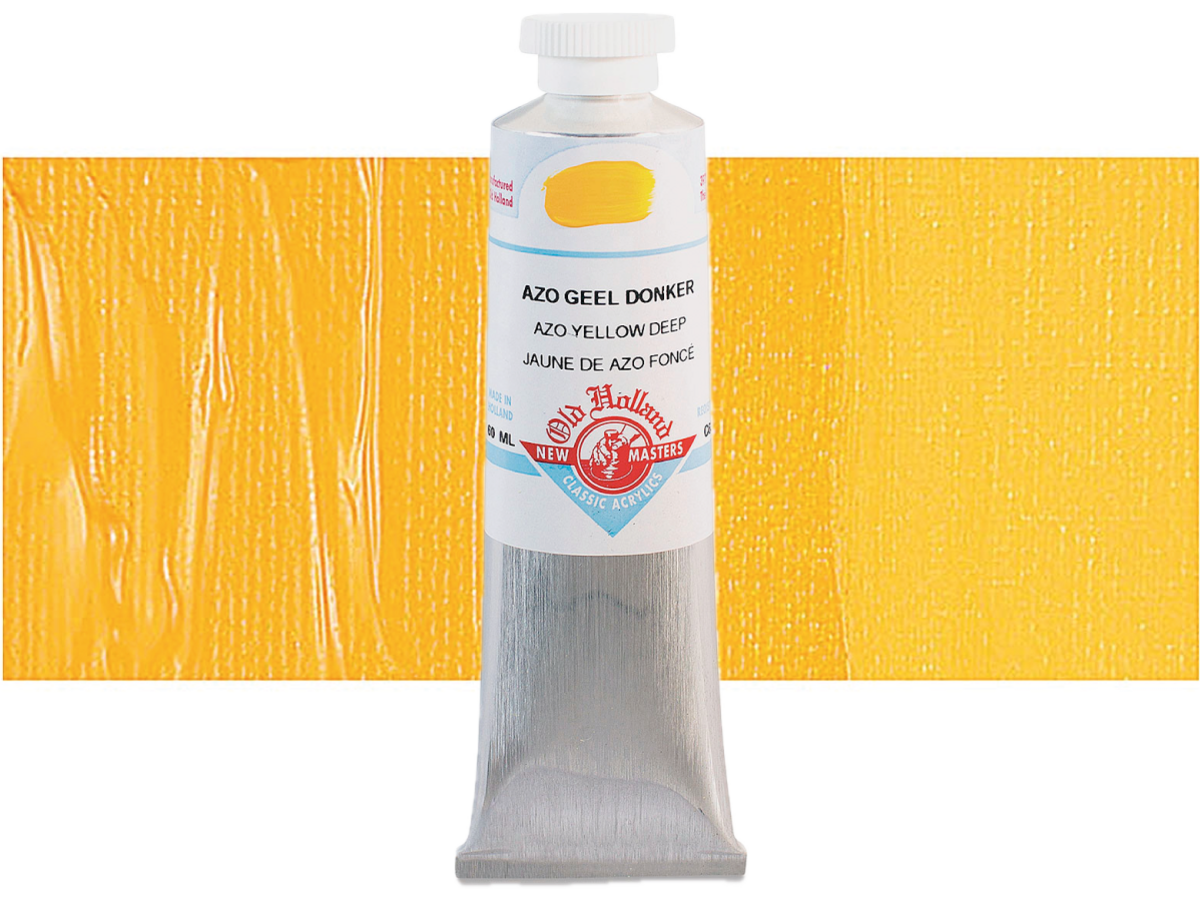 OLD HOLLAND NEW MASTERS ACRYL 60ML SERIE C YELLOW DEEP 630 1