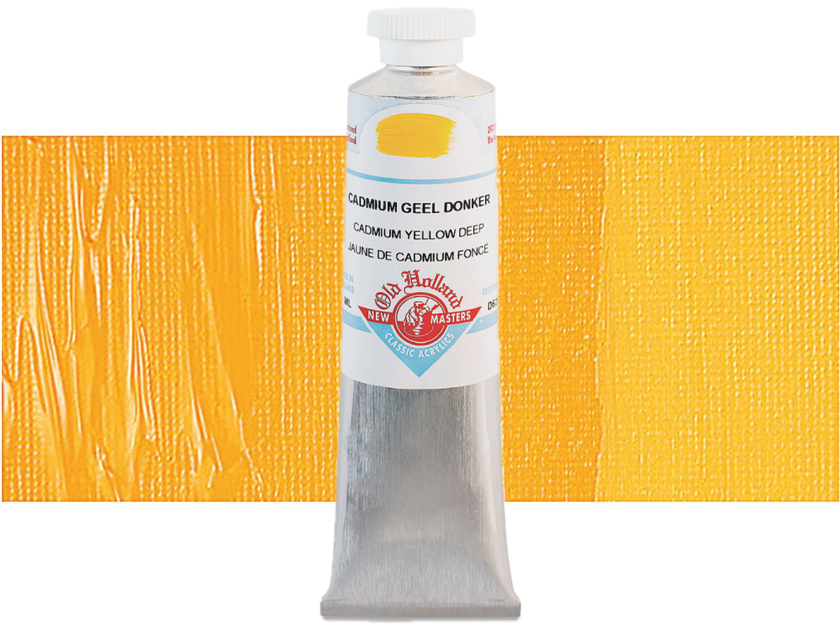 OLD HOLLAND NEW MASTERS ACRYL 60ML SERIE C CADMIUM YELLOW DEEP 629 1