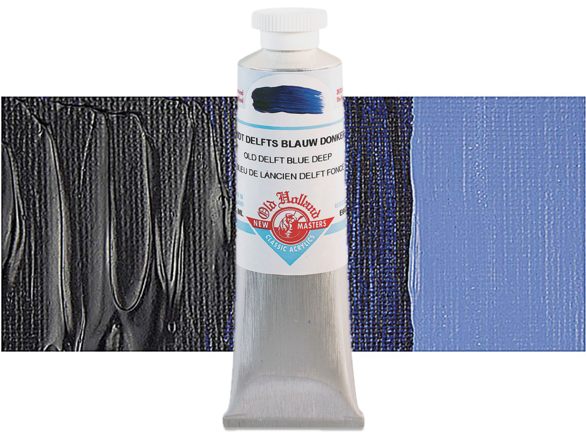 NEW MASTERS ACRYL 60ML OLD DELFT BLUE 670 1