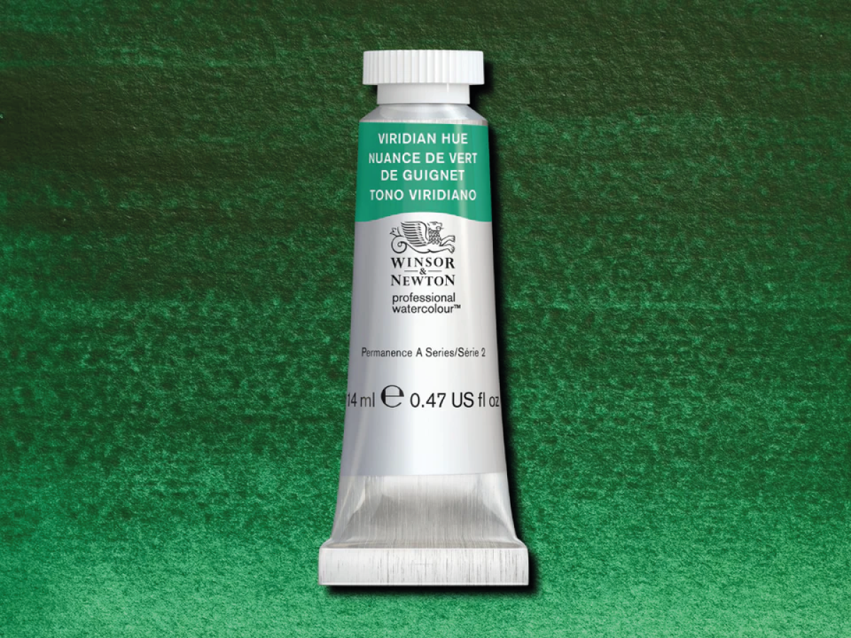 WINSOR & NEWTON AQUARELLFARBE 14ML S2 VIRIDIAN HUE 1