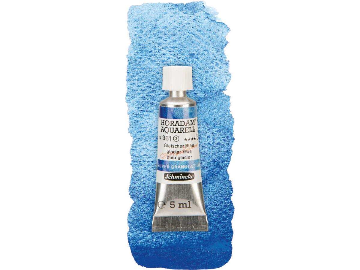 SCHMINCKE HORADAM AQUARELL SUPERGRANULATION 5ML 961 GLETSCHER BLAU 1