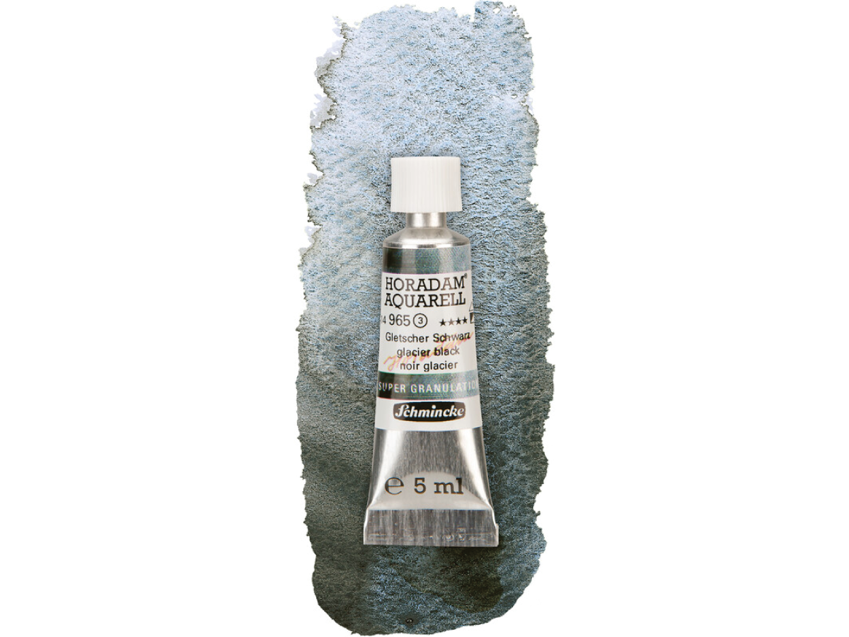 SCHMINCKE HORADAM AQUARELL SUPERGRANULATION 5ML 965 GLETSCHER SCHWARZ 1