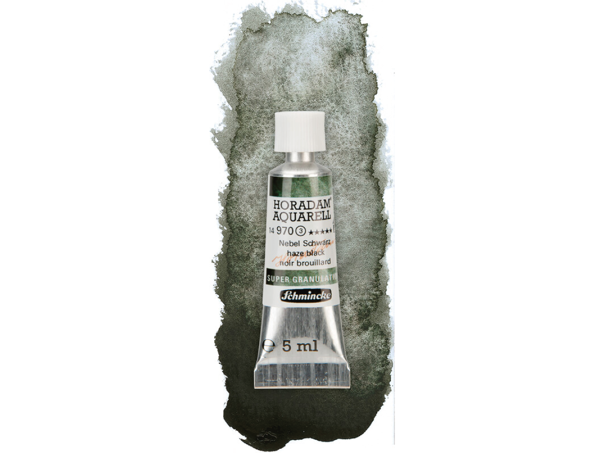 SCHMINCKE HORADAM AQUARELL SUPERGRANULATION 5ML 970 NEBEL SCHWARZ 1