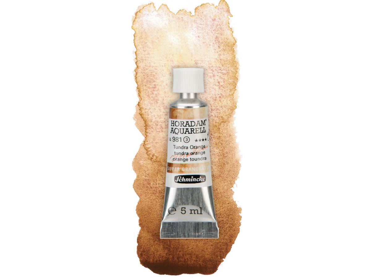 SCHMINCKE HORADAM AQUARELL SUPERGRANULATION 5ML 981 TUNDRA ORANGE 1