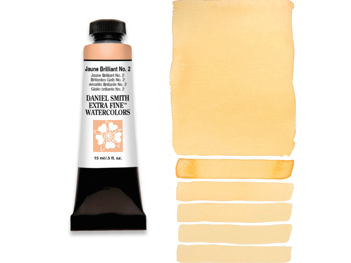 DANIEL SMITH WATERCOLOUR 15ML 257 S1 JAUNE BRILLIANT NO. 2 1