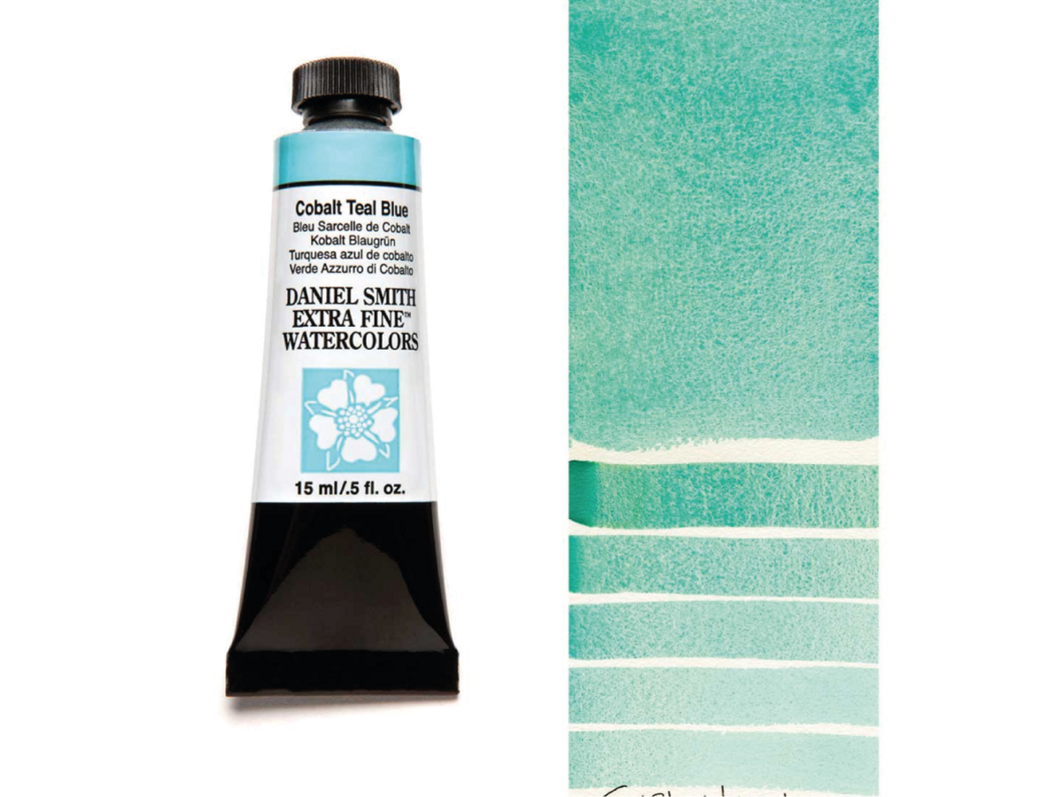 DANIEL SMITH S2 AQUARELLFARBE 15ML 028 COBALT TEAL BLUE 1