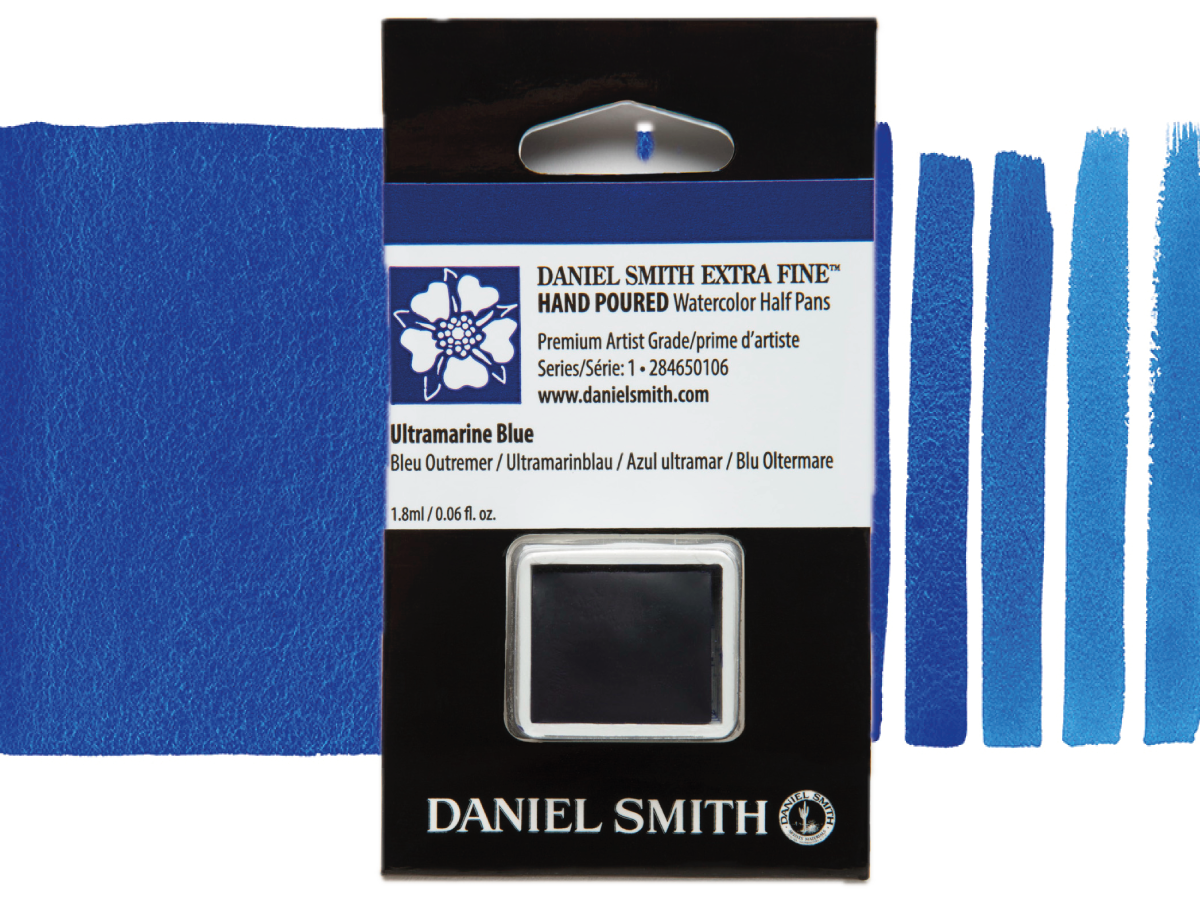 DANIEL SMITH AQUARELLFARBE 1/2 NAPF S1 106 ULTRAMARINE BLUE 1