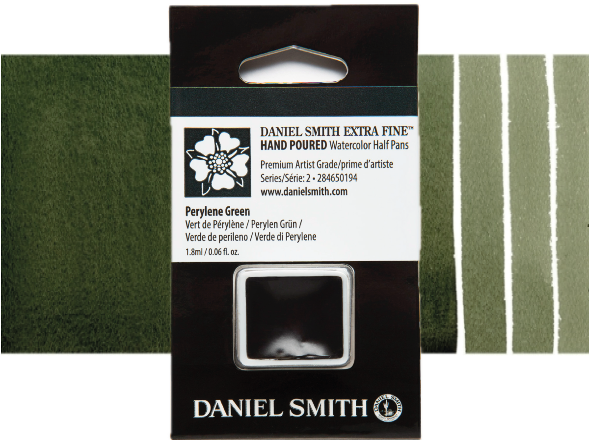 DANIEL SMITH AQUARELLFARBE 1/2 NAPF S2 194 PERYLENE GREEN 1