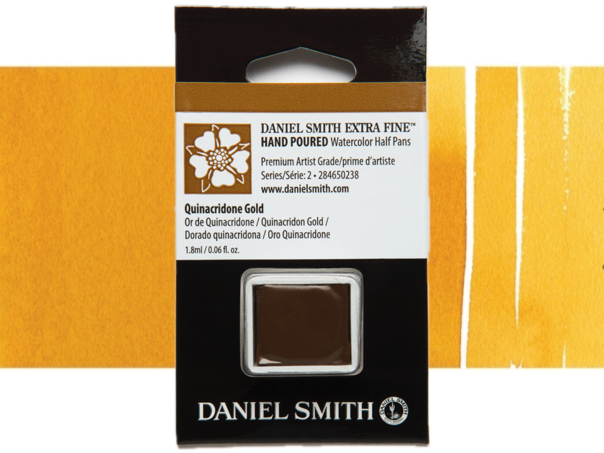 DANIEL SMITH AQUARELLFARBE 1/2 NAPF S2 238 QUINACRIDONE GOLD 1