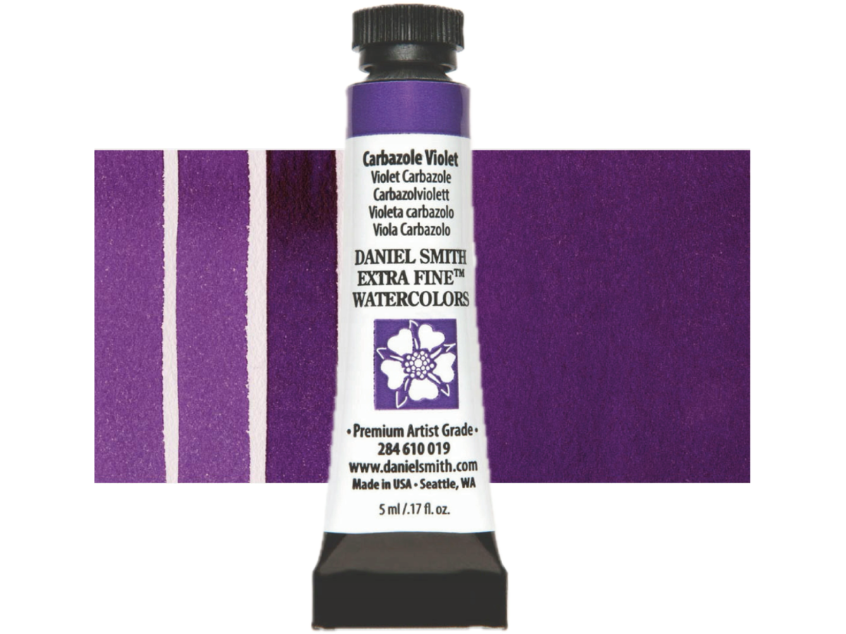 DANIEL SMITH WATERCOLOUR 5ML 019 S2 CARBAZOLE VIOLET 1